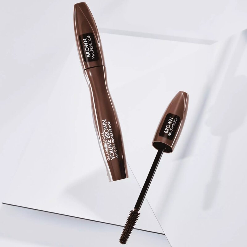 Mascara maro pentru volum Glam & Doll rezistenta la apa Catrice