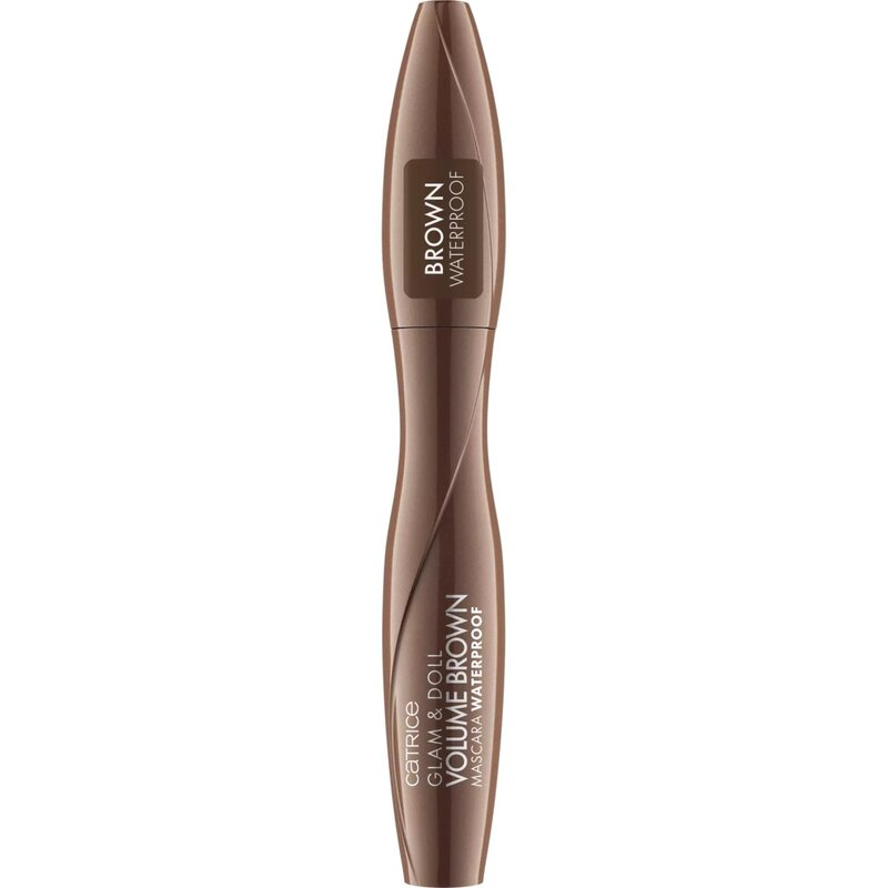 Mascara maro pentru volum Glam & Doll rezistenta la apa Catrice